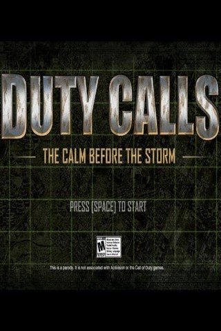 Duty Calls: The Calm Before
