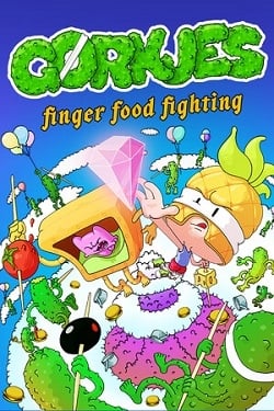 GØRKJES - finger food fighting